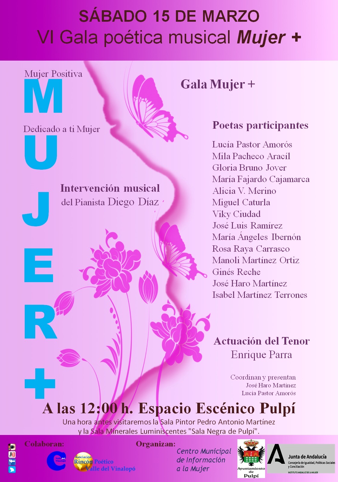 Diversas actividades en Pulpí para conmemorar el Día Internacional de la Mujer 